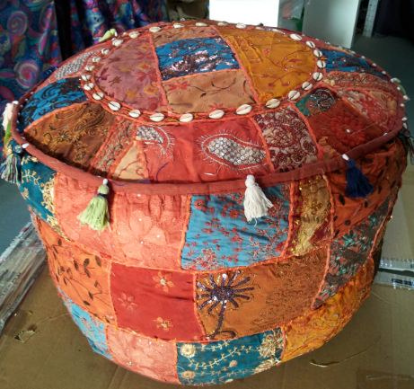 Noleggio Pouf indiani etnici a Milano